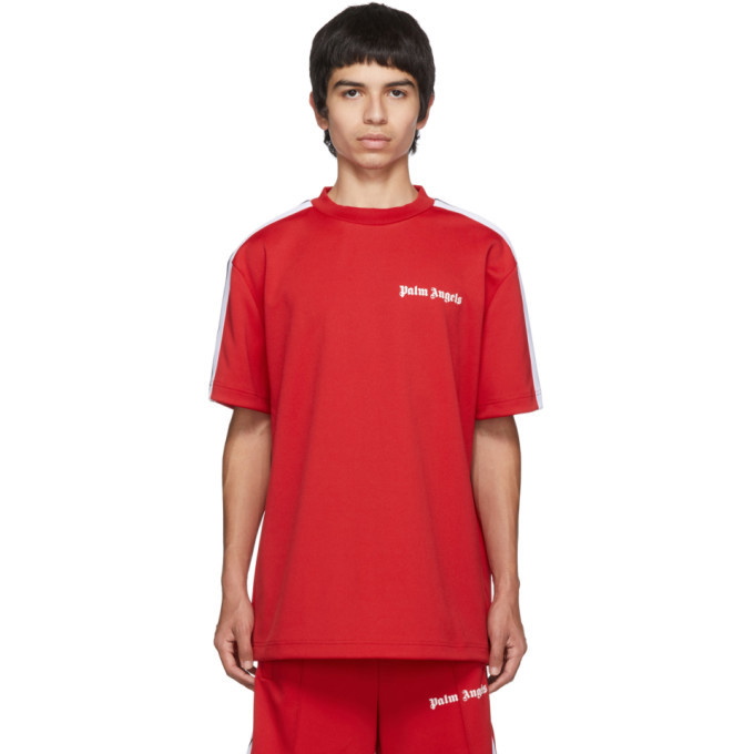 Photo: Palm Angels Red Track T-Shirt