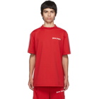 Palm Angels Red Track T-Shirt