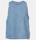 7 For All Mankind Kansas denim top