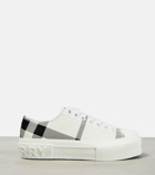 Burberry Vintage Check canvas low-top sneakers