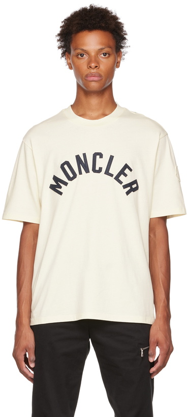 Photo: Moncler Off-White Bonded T-Shirt