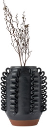 Perla Valtierra Black Lola C Chico Vase