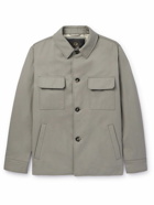 Loro Piana - Cotton and Linen-Blend Twill Shirt Jacket - Neutrals