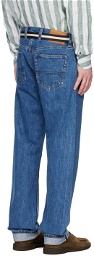 Drake's Blue Selvedge Jeans