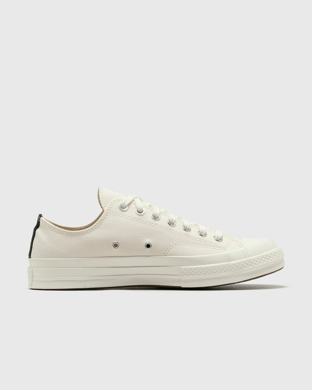 Comme des Garçons Play X CONVERSE Chuck Taylor'70 Small Red Heart Low Top Beige Mens Lowtop