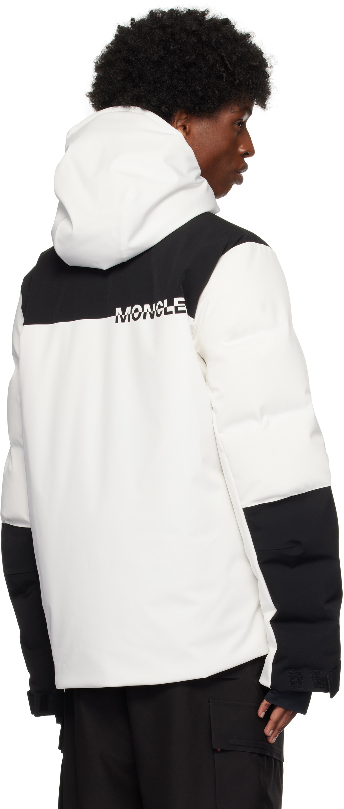 MONCLER GRENOBLE CURTIS ダウンジャケット Moncler Grenoble Black & White Curtis Down Jacket Moncler