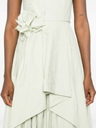 Marques'Almeida Wrinkled Cotton Midi Dress