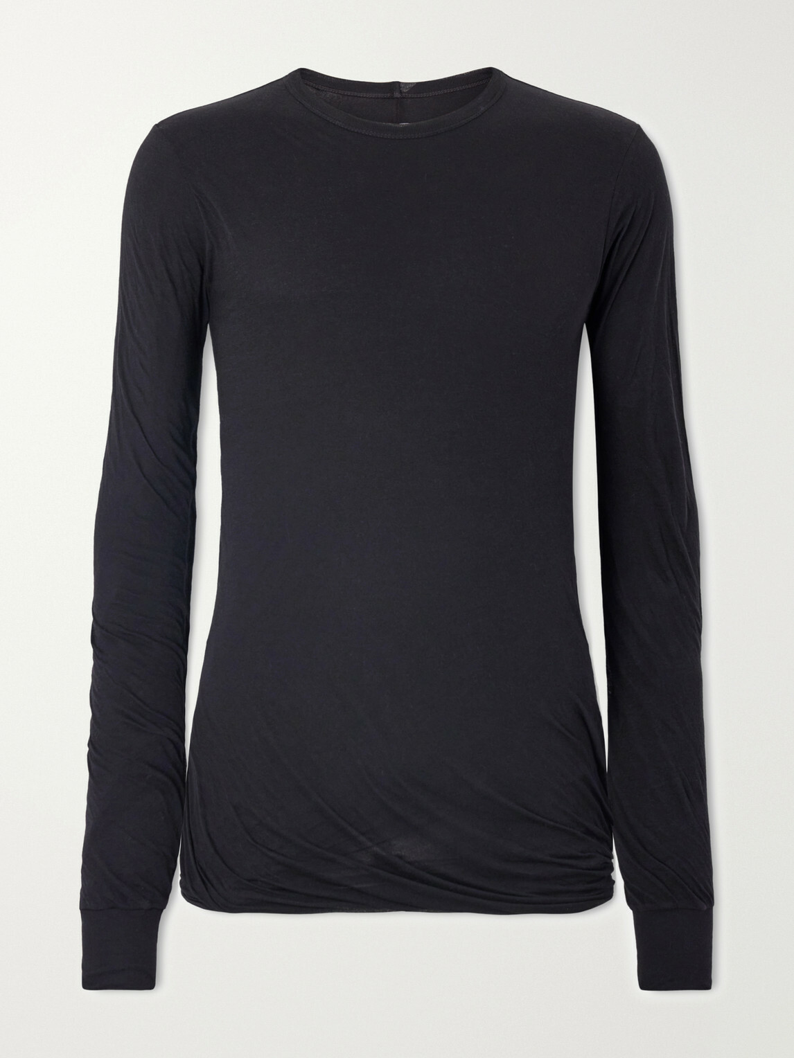 Rick Owens - Double Cotton T-Shirt - Black