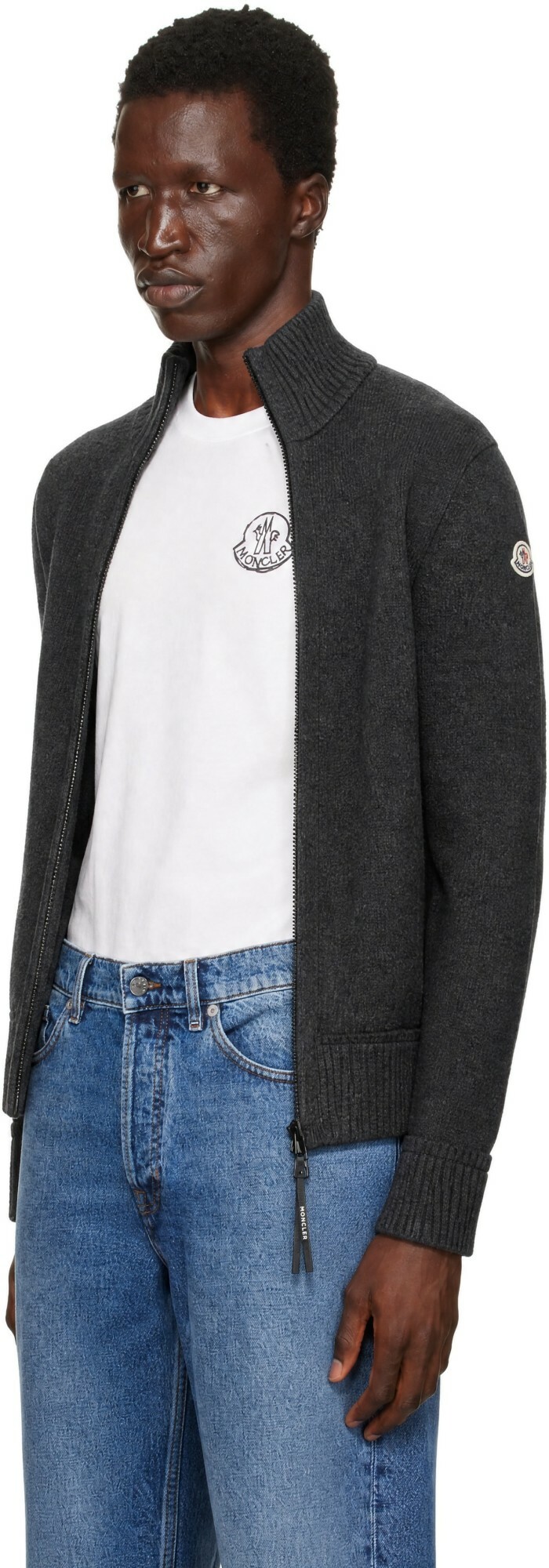 Moncler Gray Archivio Cardigan