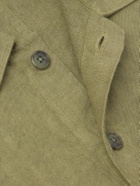 Federico Curradi - Linen Overshirt - Green