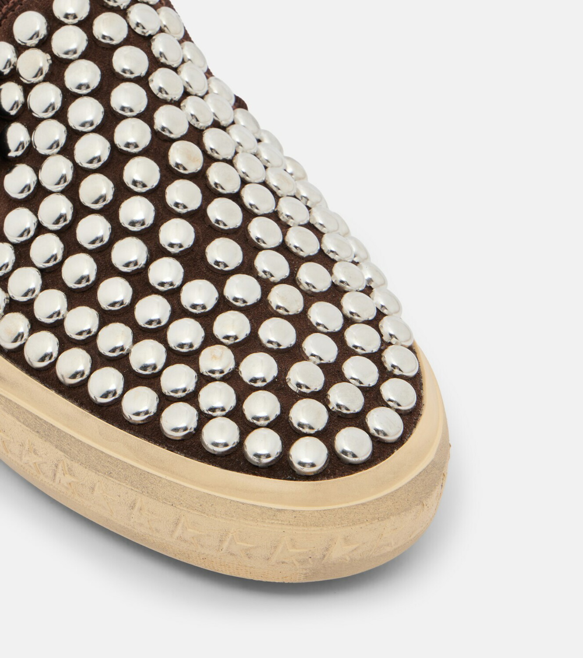 Golden Goose VCE studded suede slip-on sneakers