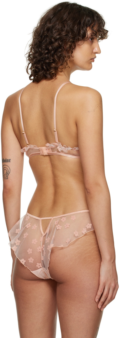 Le Petit Trou Pink Muflier Bra