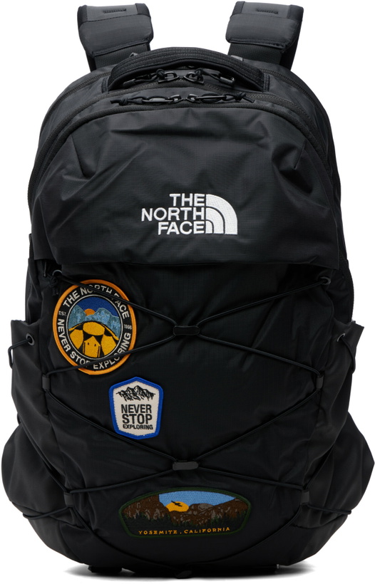 Photo: The North Face Black Borealis Patch Backpack