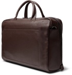 Álvaro - Arturo Leather Briefcase - Brown