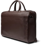 Álvaro - Arturo Leather Briefcase - Brown