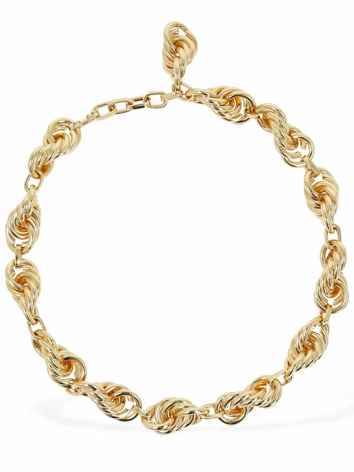 Photo: JIL SANDER - Wrinkled Chain Necklace