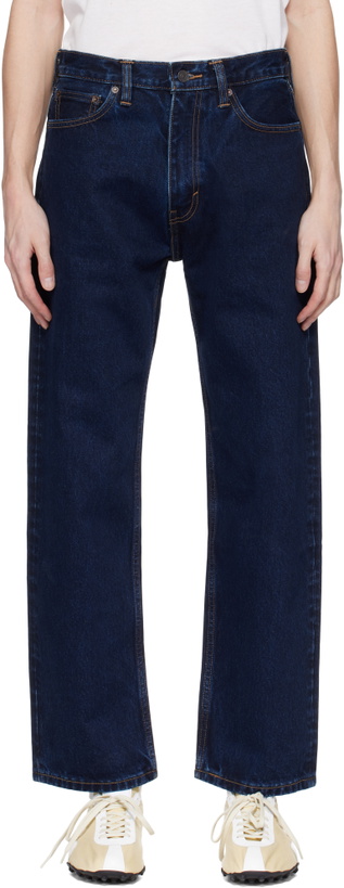 Photo: Levi's Navy Skateboarding Baggy 5 Pocket Jeans