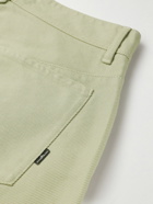 Stone Island Shadow Project - Garment-Dyed Straight-Leg Padded Shell Trousers - Green