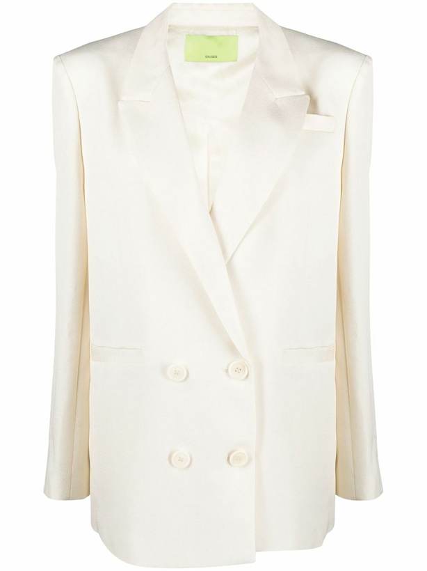Photo: GAUGE81 Neutral Vidal Double-Breasted Blazer
