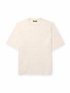 Loro Piana - Quarna Silk-Blend Twill T-Shirt - Neutrals