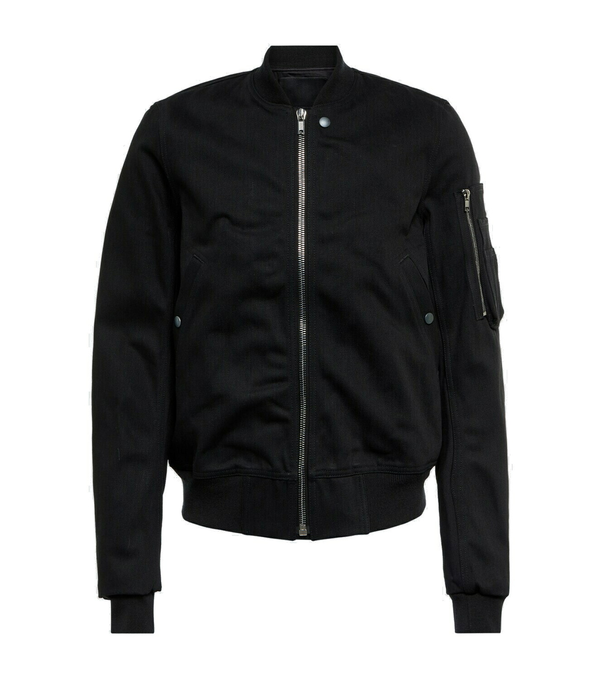 Rick Owens DRKSHDW Nylon Flight MA-1 Bomber Jacket Indigo Rick