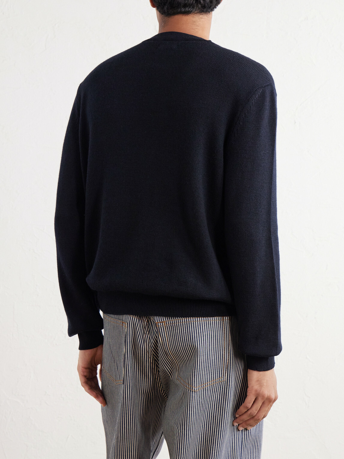 De Bonne Facture - Merino Wool Sweater - Blue