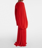 Calvin Klein Collection Sara draped jersey gown