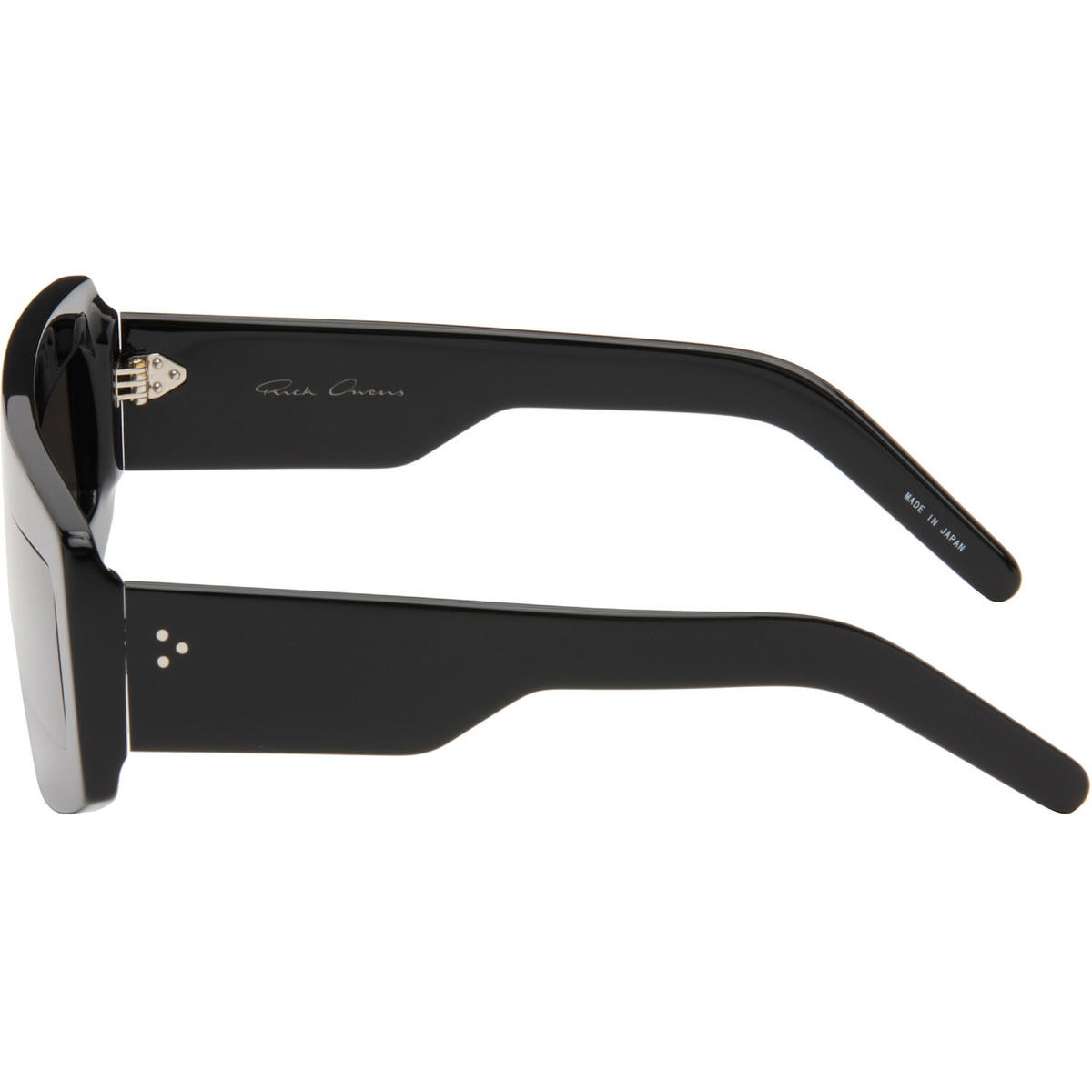 Rick Owens Black Tower Phleg Sunglasses