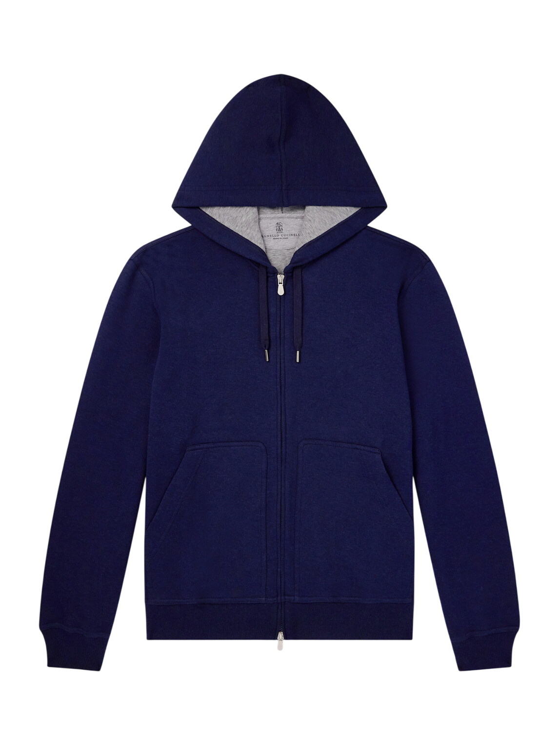 Brunello Cucinelli - Zip-up cashmere hoodie Brunello Cucinelli