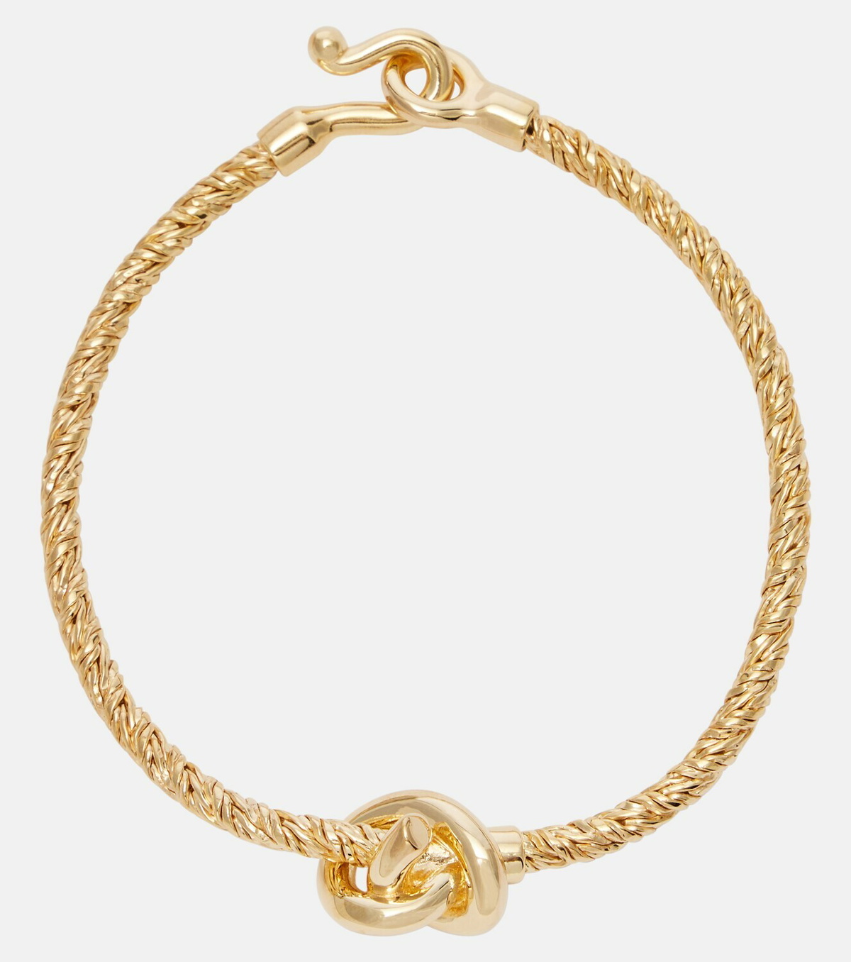 Bottega Veneta Knot gold-plated sterling silver bracelet