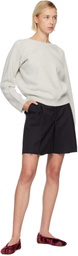 Maison Margiela Black Tailored Shorts