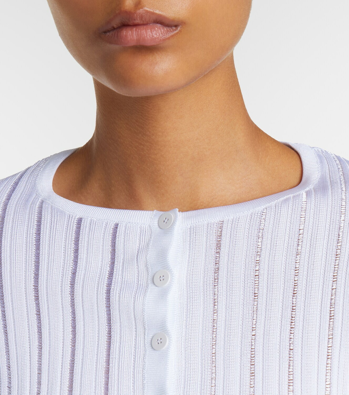 Alaïa Cropped knitted cardigan