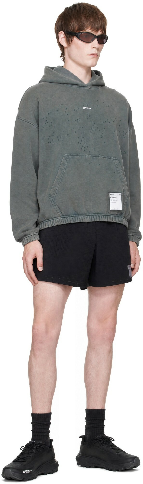 Satisfy Gray MothTech Hoodie