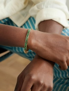 KOLOURS JEWELRY - Creo Gold Emerald Bangle