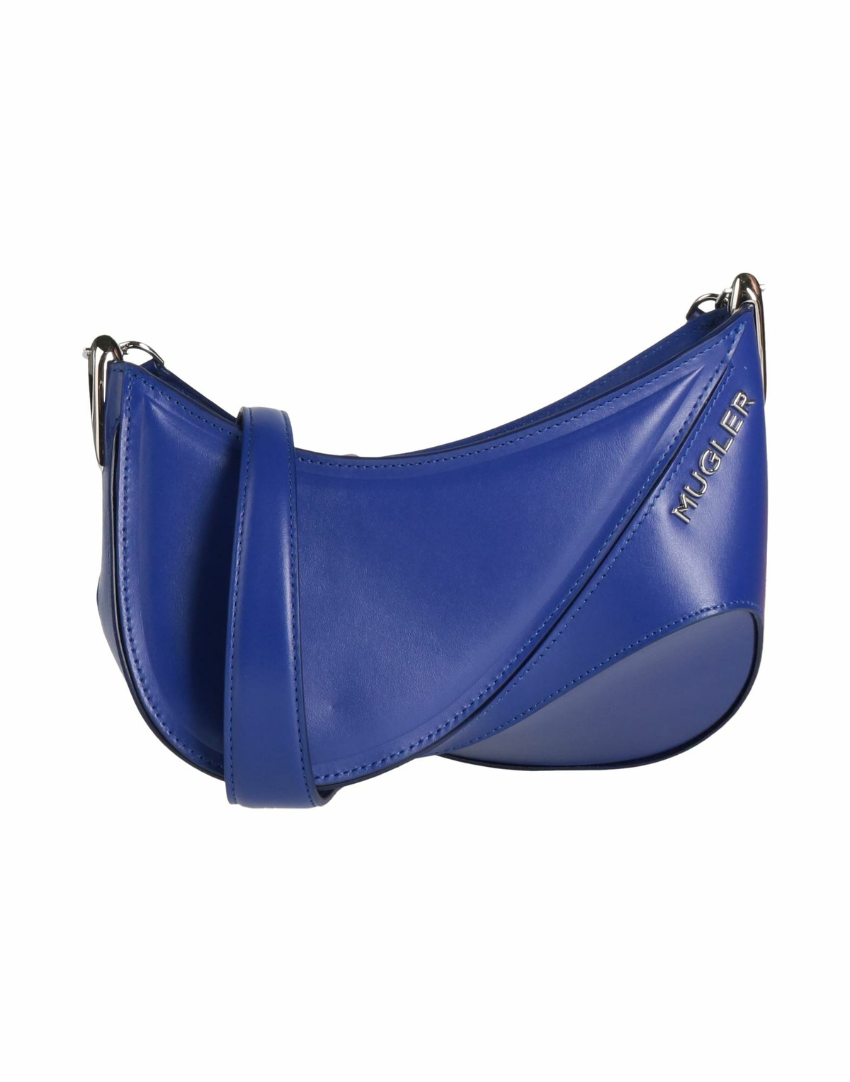 Mugler Womens Cross-body bag Bright in Blue