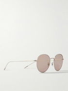 Oliver Peoples - Altair Round-Frame Titanium Sunglasses