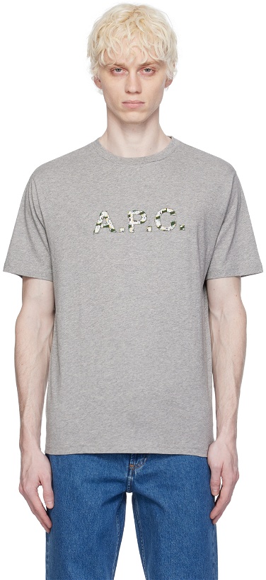 Photo: A.P.C. Gray Willow T-Shirt