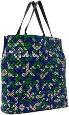 Bao Bao Issey Miyake Purple & Green Small Cart Tote