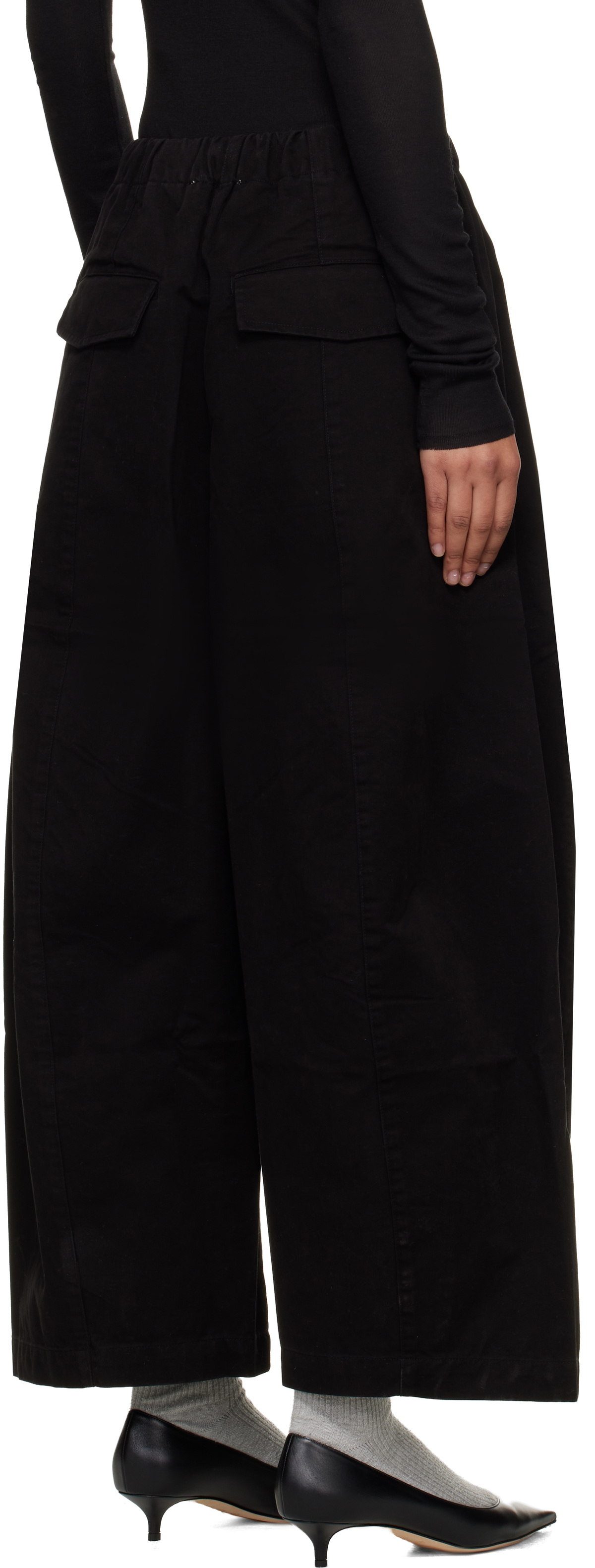 Entire Studios Black Loft Trousers