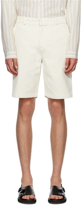 Photo: ANOTHER ASPECT Off-White 2.0 Denim Shorts