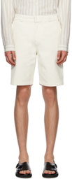 ANOTHER ASPECT Off-White 2.0 Denim Shorts