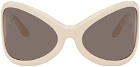 Acne Studios White Arcturus Sunglasses