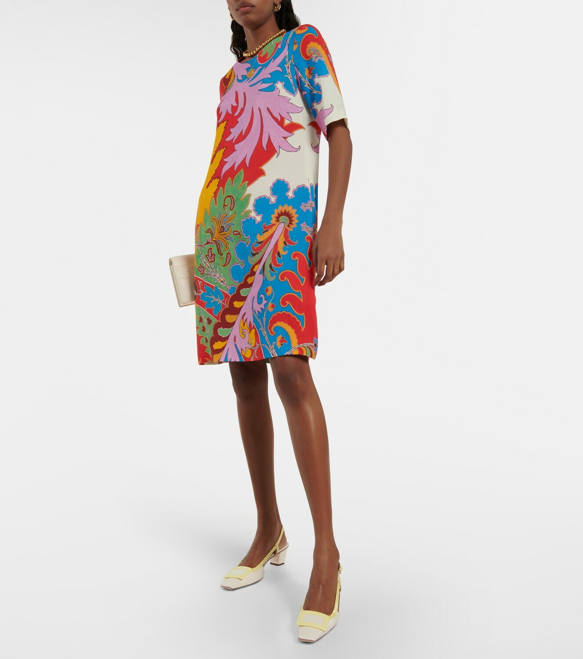 roger vivier slingback pumps