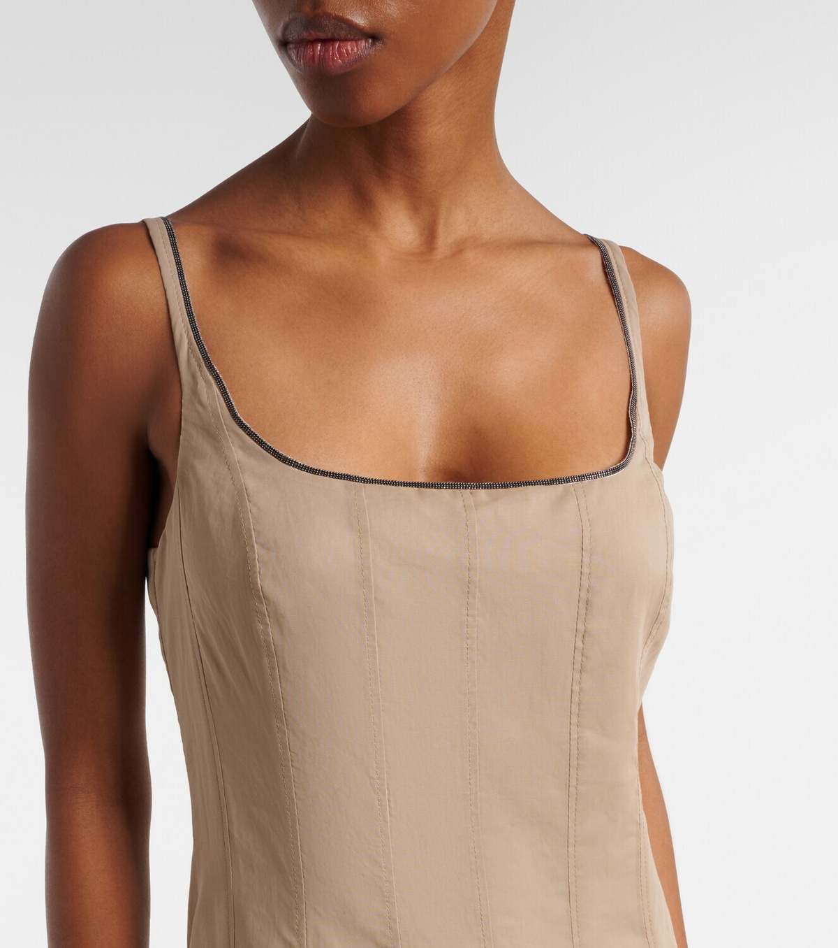 Brunello Cucinelli Cotton maxi dress