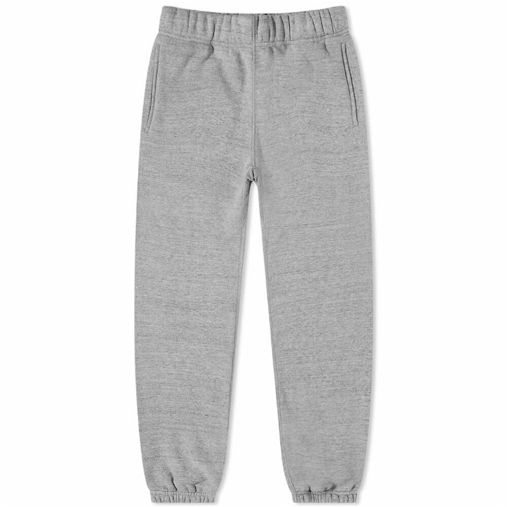 Photo: The Real McCoy's Men's The Real McCoys 10oz Loopwheel Sweat Pant in Grey