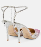 Jimmy Choo - Saeda 100 embellished pumps