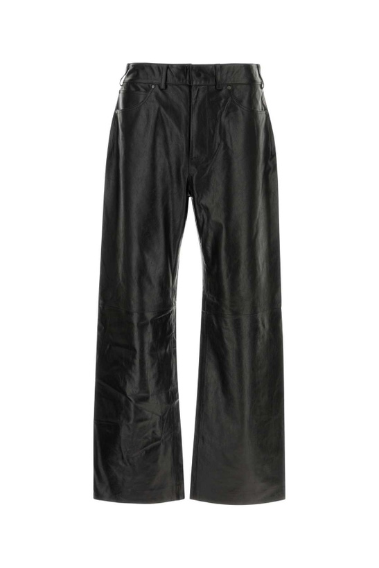 Photo: Entire Studios Black Leather Pant