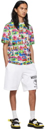 Moschino Multicolor Jersey Comics T-Shirt