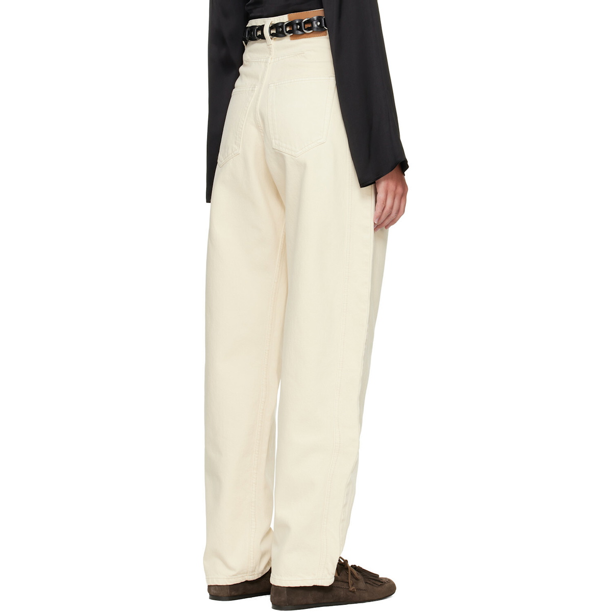 Isabel Marant Beige Lisha Jeans