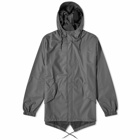 Rains Men's Long Jacket in Grey